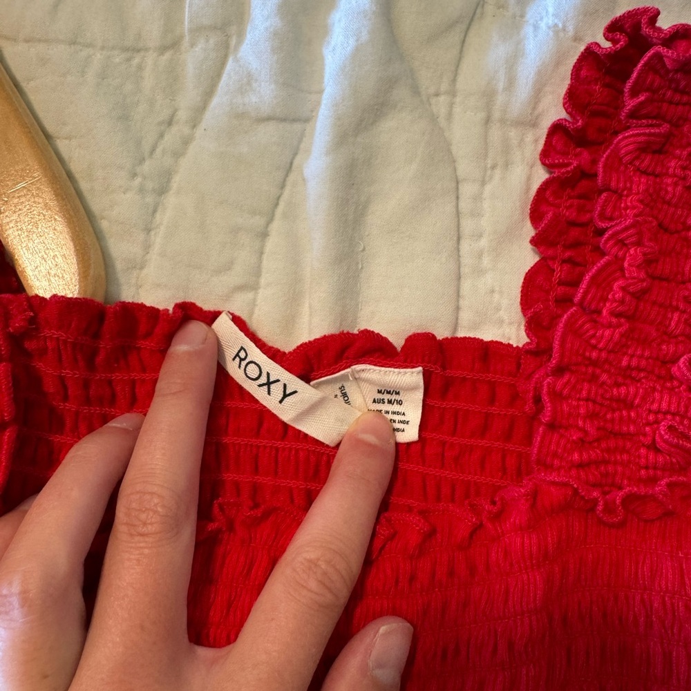 Red Roxy Dress - Picture 2 of 2